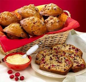 Cranberry Recipe for Bread Muffins