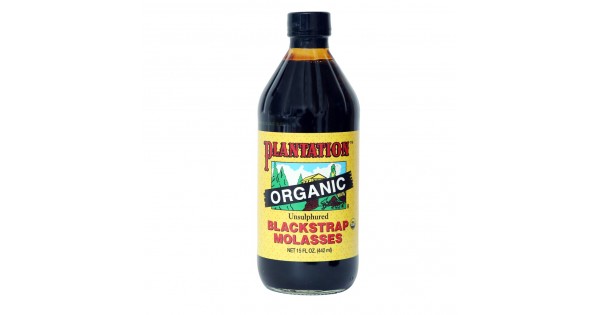 Plantation Organic Unsulphured Blackstrap Molasses 15 Oz 0013